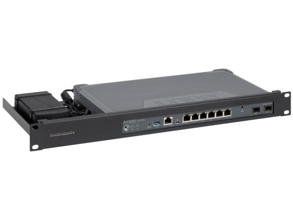 Rackmount.IT RM-JN-T1, Kiinnityskiinnike, musta, 1 kpl, 982 g