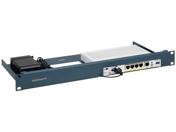 Rackmount.IT RM-CI-T21, Kiinnityskiinnike, Sininen, 1,31 kg