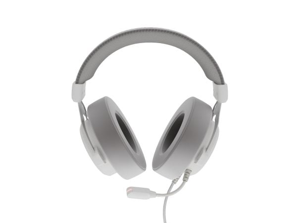 GENESIS Neon 764, Koblet med ledninger (ikke trådløs), Spilling, 20 - 20000 Hz, 425 g, Hodesett, Hvit