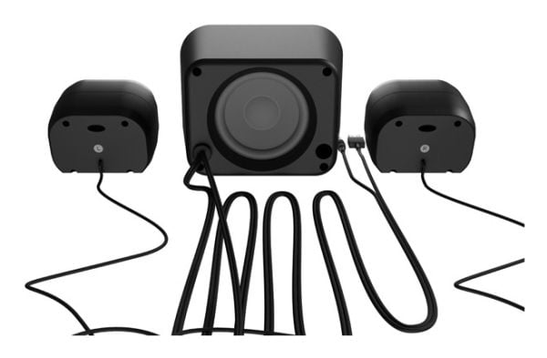 Datamaskinhøyttalere NATEC PUG SPEAKERS 11W RMS 2.1 Sort