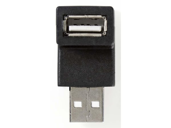 Nedis CCGB60930BK, USB-A, USB-A, musta