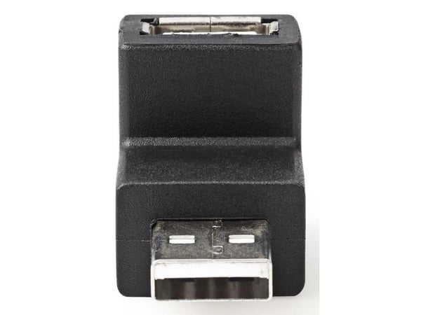 Nedis CCGB60930BK, USB-A, USB-A, Sort