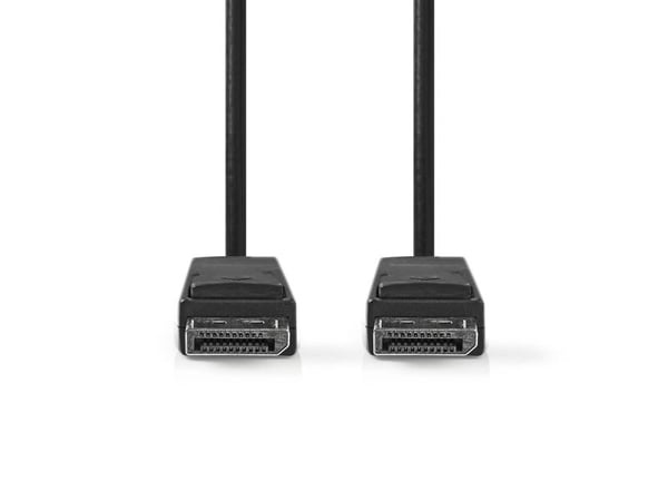 Nedis CCGL37010BK20, 2 m, DisplayPort, DisplayPort, Uros, Uros, Suora