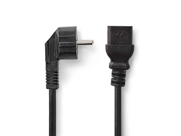 Nedis CEGL10300BK20 strömkabel svart 2 m, IEC C19 strömkontakt typ C