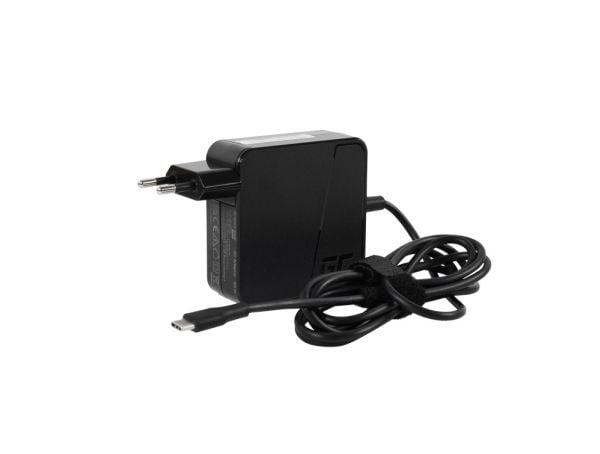 Green Cell PRO USB-C 65W lader for bærbare datamaskiner, nettbrett og telefoner