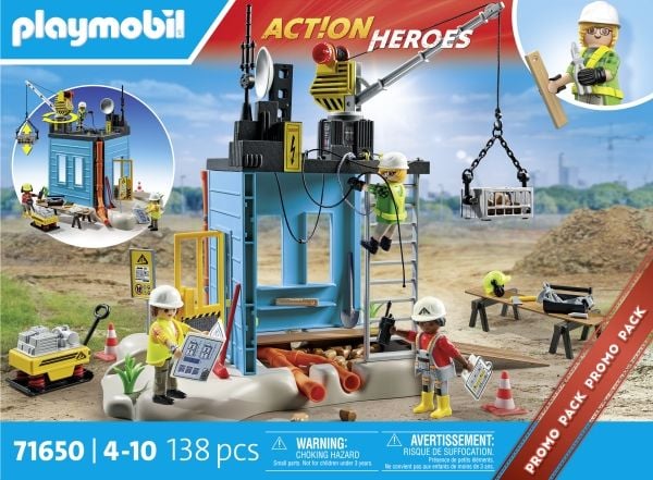 Playmobil 71650, Bygning, 4 år, Flerfarget, Plast