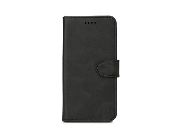eSTUFF WALES - Flipomslag til mobiltelefon - polyuretan (PU) - sort - for Samsung Galaxy XCover7