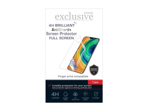 Insmat Exclusive AntiShard - Skjermbeskyttelse for mobiltelefon - film - gjennomsiktig - for Samsung Galaxy A16, A16 5G, A17, A17 5G, A26