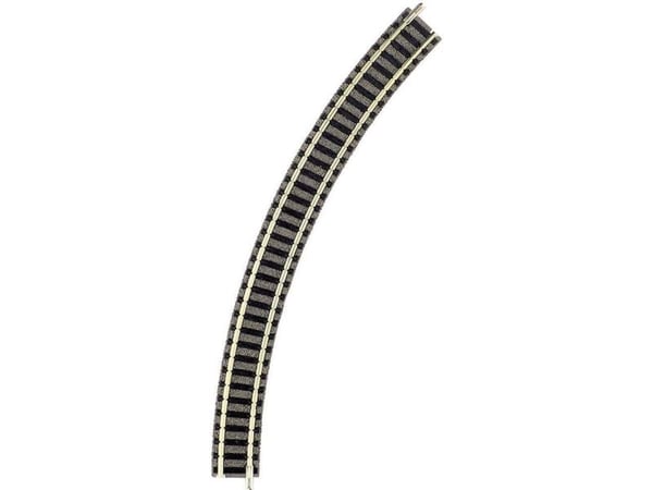 Fleischmann piccolo 9125 N (med ballast) Kurvespor 225,6 mm 45°