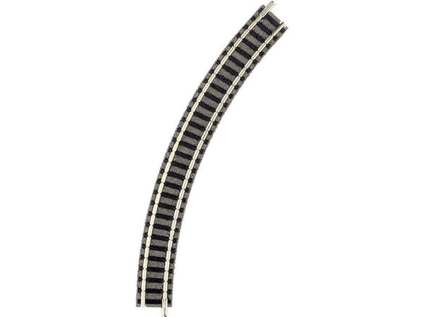 Fleischmann piccolo 9120 N (med ballast) buet spor 192 mm 45° 192 mm