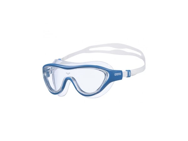 Arena 3468336363652, Unisex, Sininen, Läpinäkyvä, Polykarbonaatti, Silikoni, Läpinäkyvä, Polykarbonaatti, Valkoinen
