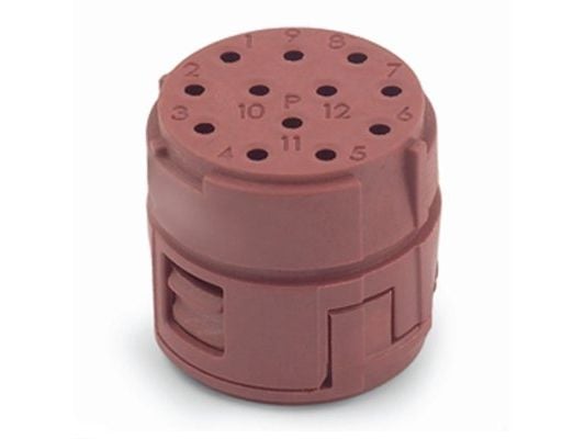 Lapp EPIC SIGNAL M23, Rett, Hunkjønn, 100 V, 4 A, Brun, Metall