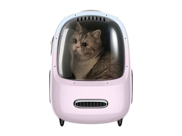 Petkit Breezy2 transportveske for kjæledyr rosa/blå