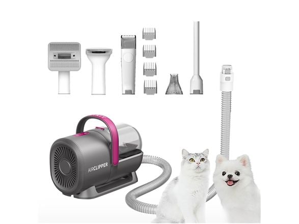 Dyresett for kjæledyrhårpleie AirClipper 5in1