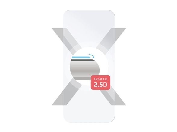 FIXED - Skjermbeskyttelse for mobiltelefon - 2.5D - glass - blank - for Apple iPhone 16 Pro Max
