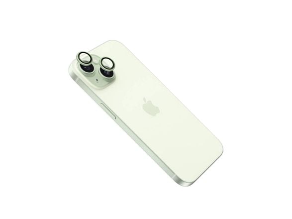 FIXED - Linsebeskytter for mobiltelefon - grønn - for Apple iPhone 16, 16 Plus