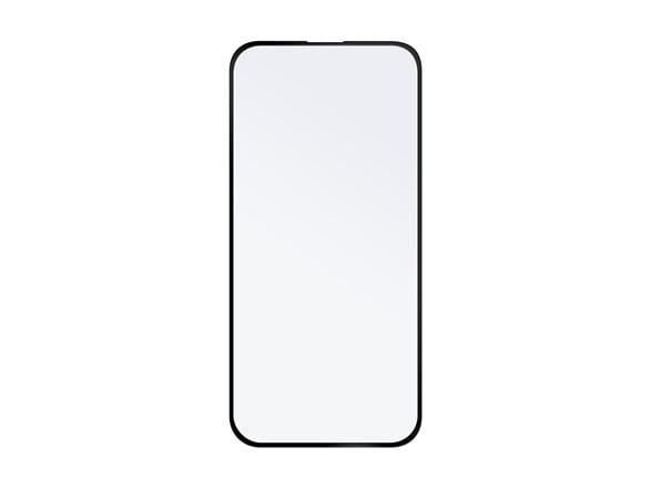 FIXED - Skjermbeskyttelse for mobiltelefon - full deksel - 2.5D - glass - rammefarge svart - for Apple iPhone 16