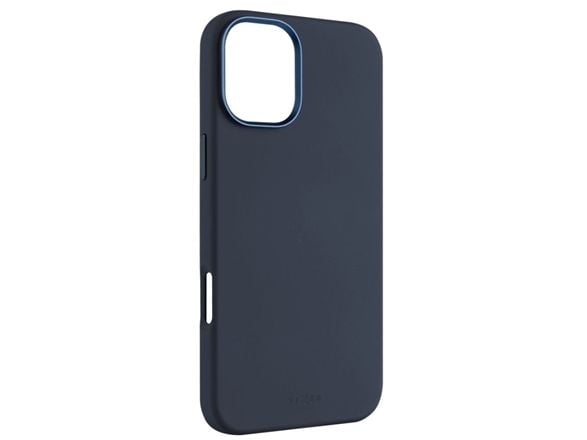 Fixed MagFlow - Bagsidecover til mobiltelefon - MagSafe-kompatibilitet - flytende silikone - blå - for Apple iPhone 16 Plus