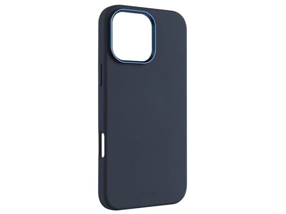 Fixed MagFlow - Bagsidecover til mobiltelefon - MagSafe-kompatibilitet - flytende silikone - blå - for Apple iPhone 16 Pro Max