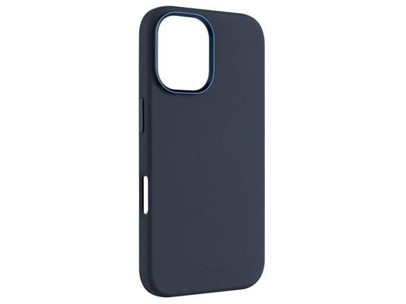 Fixed MagFlow - Bagsidecover til mobiltelefon - MagSafe-kompatibilitet - flytende silikone - blå - for Apple iPhone 16