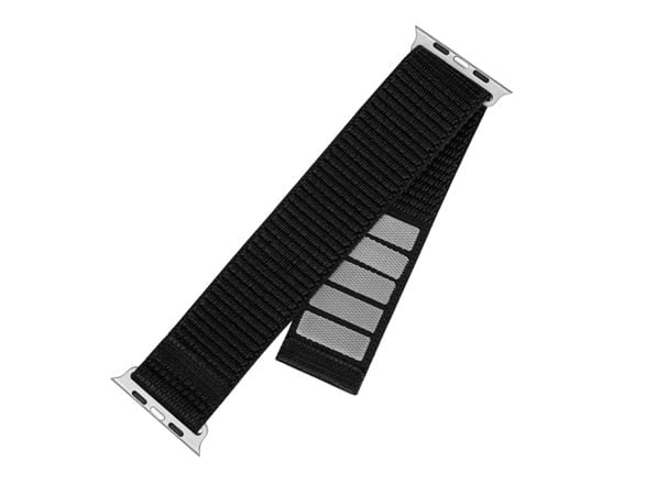 Fast Fast | Sportsrem for Apple Watch Ultra 49mm | 160-210 mm | Svart | Nylon