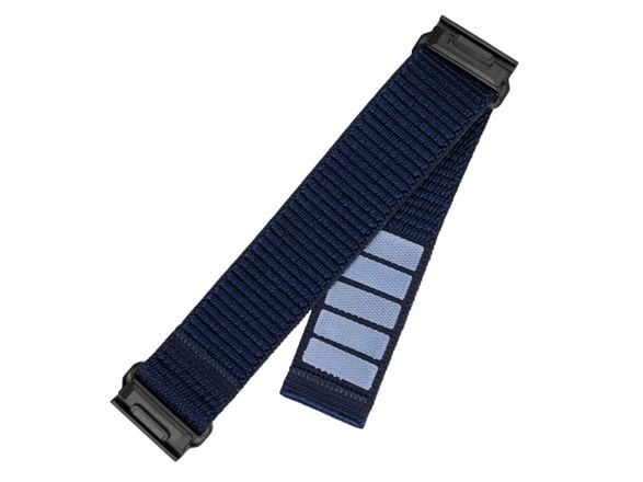FIXED - Sløyfe for smart armbåndsur - 22 mm, nylon - 160-210 mm - mørk blå