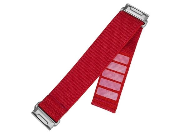 FIXED - Sløyfe for smart armbåndsur - 22 mm, nylon - 160-210 mm - rød