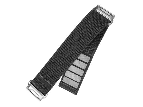 FIXED - Sløyfe for smart armbåndsur - 26 mm, nylon - 160-210 mm - mørk grå - for Coros Vertix 2; Garmin Fenix 7X; Enduro 2; epix Pro; Instinct 2X; ...