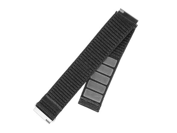 FIXED - Klokkestropp for smart armbåndsur - nylon, quick release, 22 mm - 160-210 mm - mørk grå