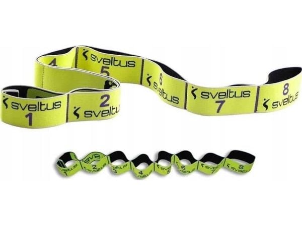 Sveltus Harjoitusnauha ELASTIBAND 10kg keltainen + pakkaus