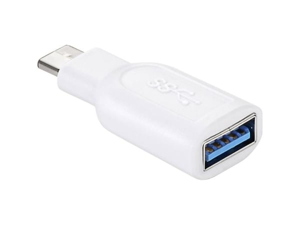 Goobay USB-C Adapter, USB 3.0 A, USB-C, Valkoinen