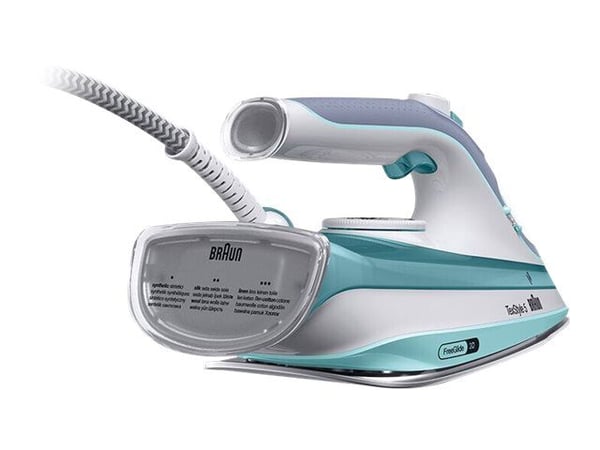 Braun TexStyle 5 SI 5017 GR - Dampstrykejern - såleplate: FreeGlide 3D SuperCeramic - 2700 W - grønn