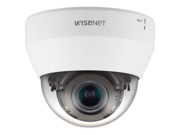 Hanwha Vision WiseNet Q QND-7082R - Nettverksovervåkingskamera - kuppel - farge (Dag og natt) - 4 MP - 2560 x 1440 - motorisert - lyd - sammensatt ...