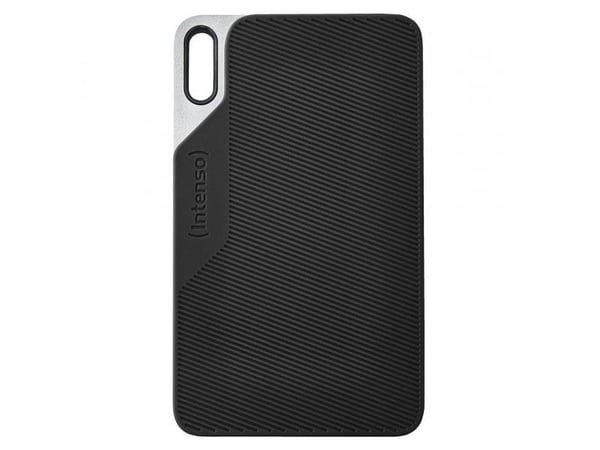 Intenso TX100 - SSD - 2 TB - ekstern (bærbar) - USB 3.2 Gen 1x1 (USB-C kontakt) - svart