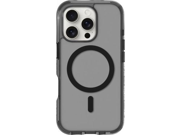 LAUT Crystal Matter, Suojus, Apple, iPhone 16 Pro, 15,5 cm (6.1"), Läpinäkyvä, musta