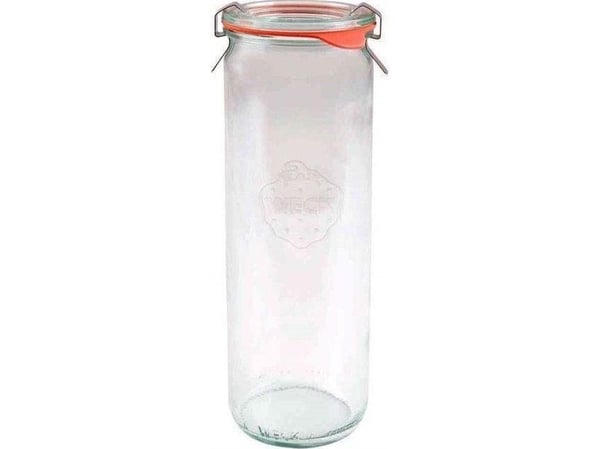 Sylinterimäinen purkki Jata WECK 1040 ml 6 kpl Sylinterimäinen purkki Jata WECK 1040 ml 6 kpl