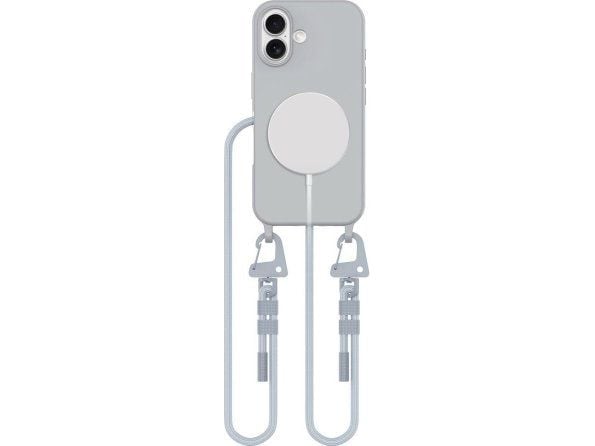 Tech-Protect MagNecklace MagSafe iPhone 16-etui - grå
