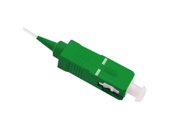 Qoltec - Verkkokaapeli - SC/APC single mode (uros) - SC/APC single mode (uros) - 2 m. - valokuitu - 9 / 125 mikronia - G.652D - halogeeniton - valk...