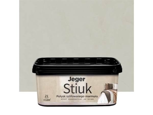 Dekorpuss Jäger STIUK MOON, grå, 2 l