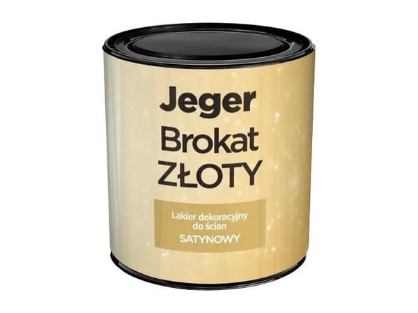 Jäger brokadmaling, gull, 0,5 l