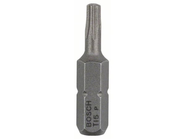 Bosch Extra Hard - Spiss for skrutrekker - 3 deler - torx - T15 - heksagonal - lengde: 25 mm