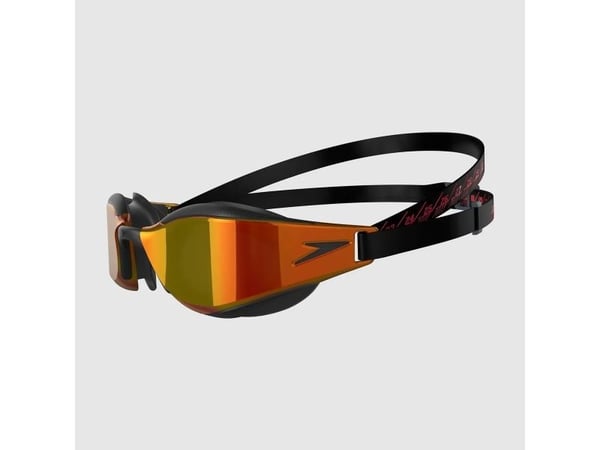 Speedo Fastskin Hyper Elite, Unisex, Yksi koko, Musta, Peili, Oranssi, Musta, Aikuinen