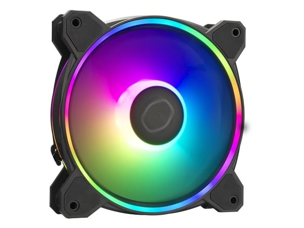 Cooler Master MasterFan MF120 HALO² - Boksviftesett - 120 mm - svart (en pakke 3)