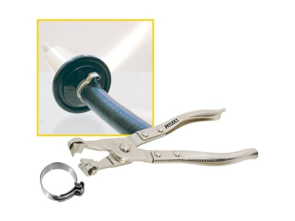 HAZET 798-3, Letkun leikkuupihdit, Hopea, 20,6 cm, 180 g, Saksa