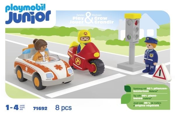 Playmobil 71692, Bil og billøp, 1 år, Flerfarget, Plast