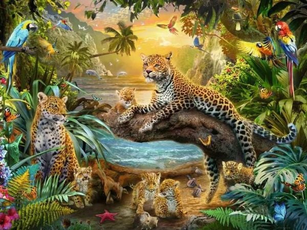 Ravensburger 12000738, 1500 stk, Dyr