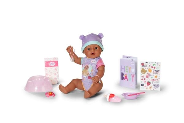 BABY born @ Eva 43cm, Babydukke, Hunkjønn, 3 år, Gutt/Jente, 430 mm, Flerfarget