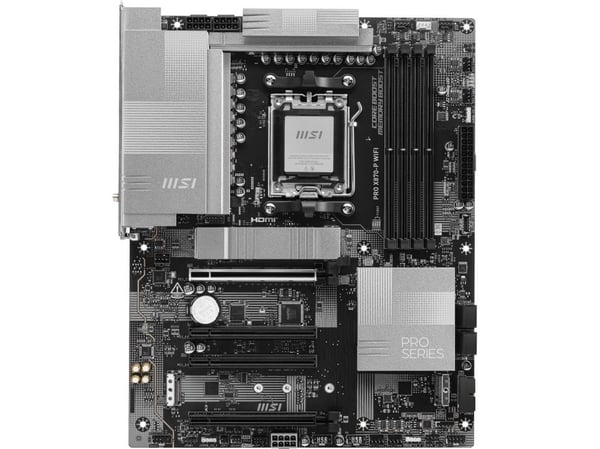 MSI PRO X870-P WIFI - Hovedkort - ATX - Socket AM5 - AMD X870 Chipset - Wi-Fi 7, 5 Gigabit Ethernet, Bluetooth - innbygd grafikk (CPU kreves) - HD-...