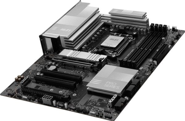 MSI PRO X870-P WIFI - Hovedkort - ATX - Socket AM5 - AMD X870 Chipset - Wi-Fi 7, 5 Gigabit Ethernet, Bluetooth - innbygd grafikk (CPU kreves) - HD-...