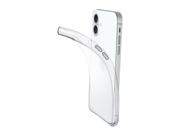 Cellularline 8018080482502, Etui, Apple, iPhone 16, 15,5 cm (6.1"), Gjennomsiktig